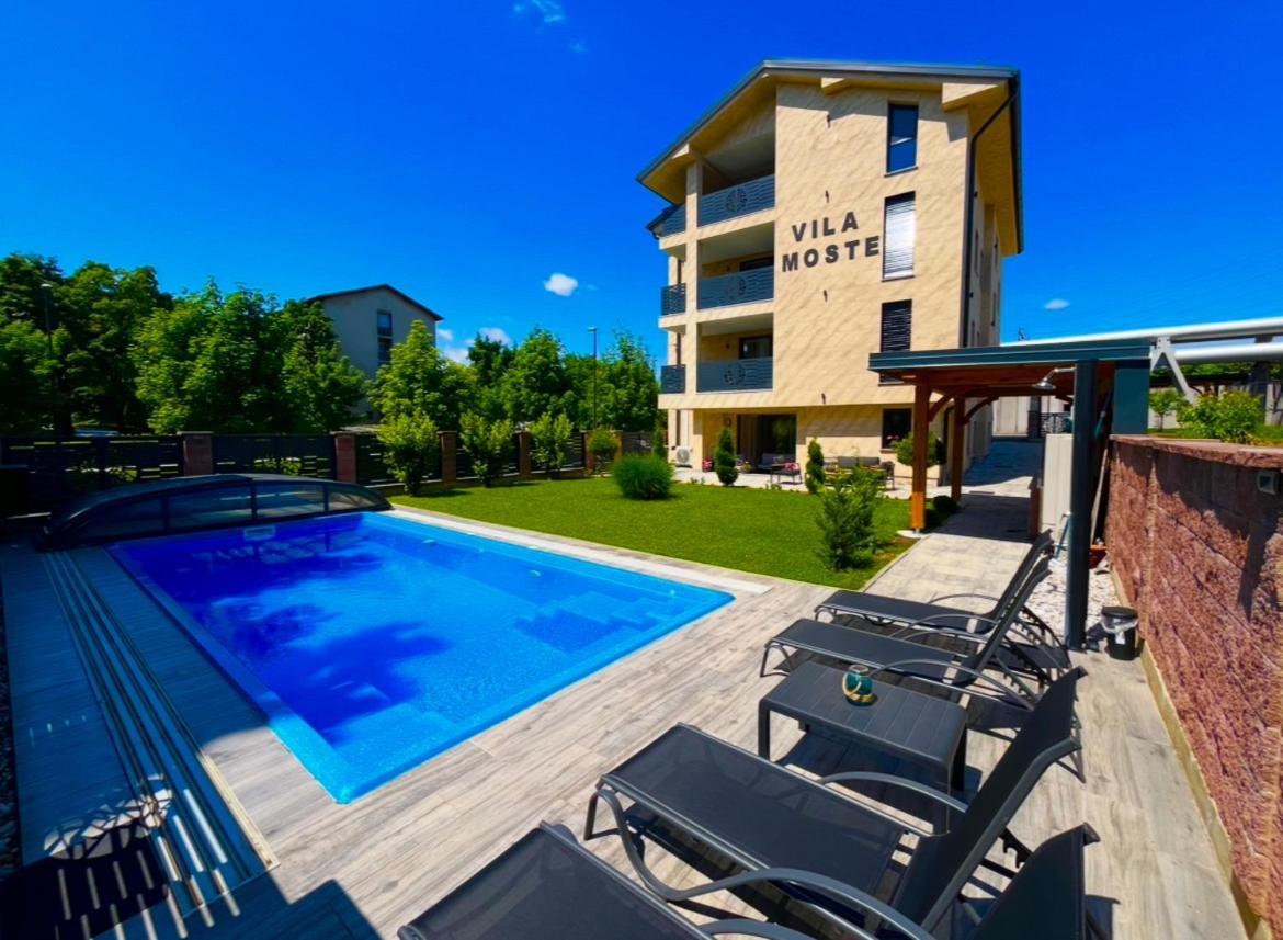 Villa Moste With Pool & Ev Station Lubiana Esterno foto